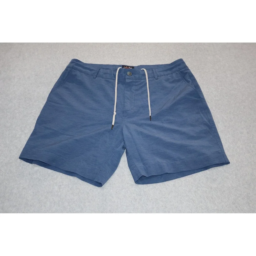 Faherty All Day Shorts Mens 34 Hybrid Board Shorts Drawstring Stretch 7